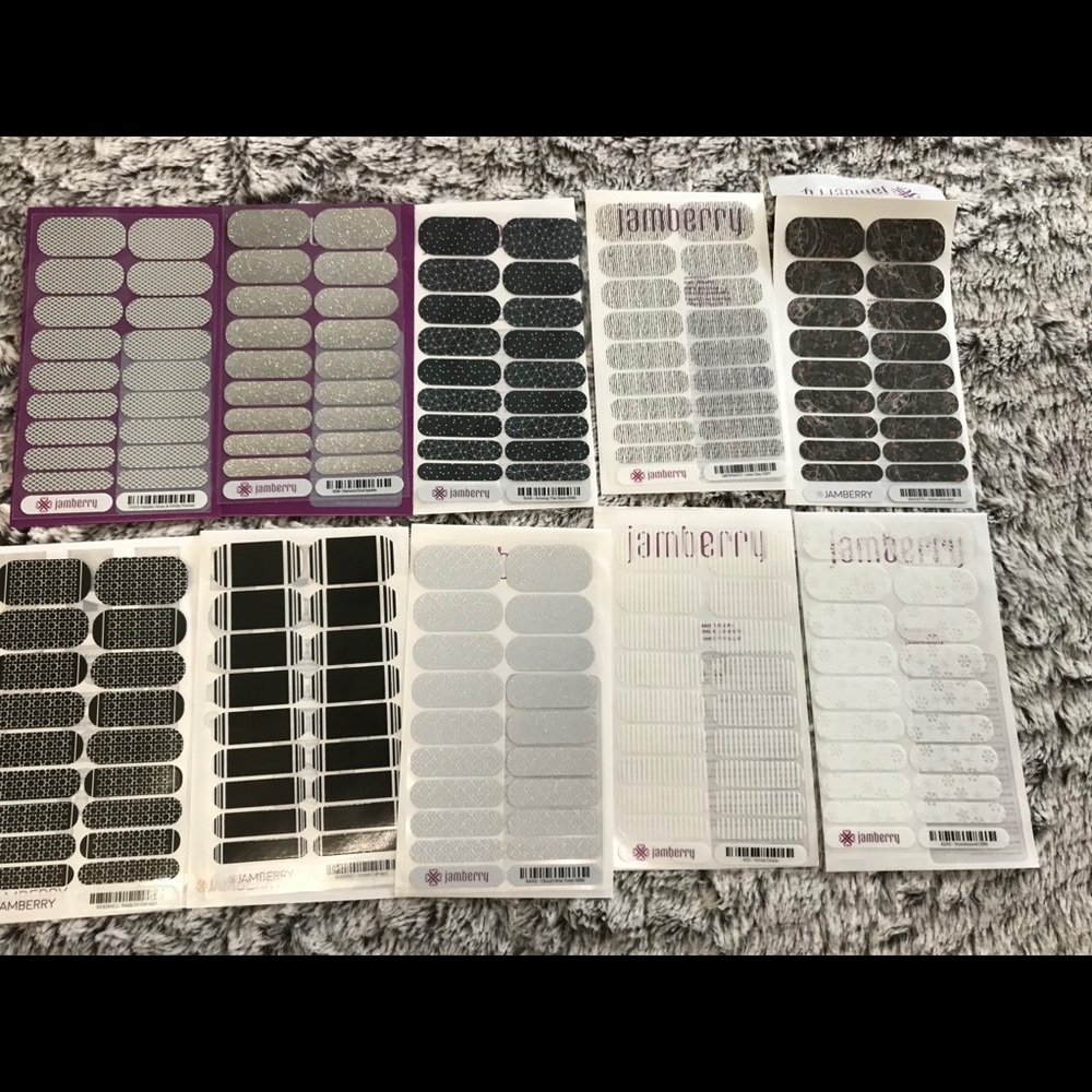 Bundle of Jamberry Nail Wraps